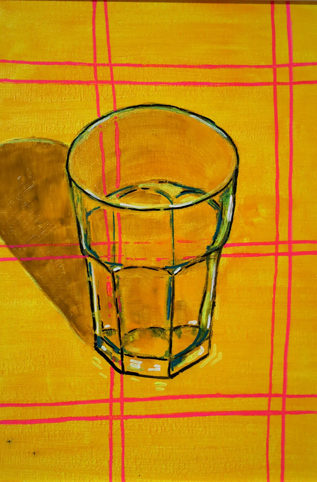 Sequía, Iraya, 2024. Acrylic on canvas.